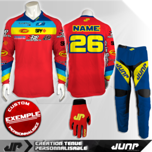 tenue personnalise custom mx outfit austin jump industries