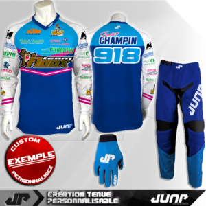 tenue personnalise custom mx outfit greensboro jump industries